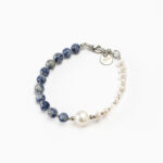 Гривна Halfmoon Sodalite