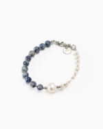 Гривна Halfmoon Sodalite