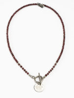 Колие Psalm 50:12  Faceted Garnet - Image 5